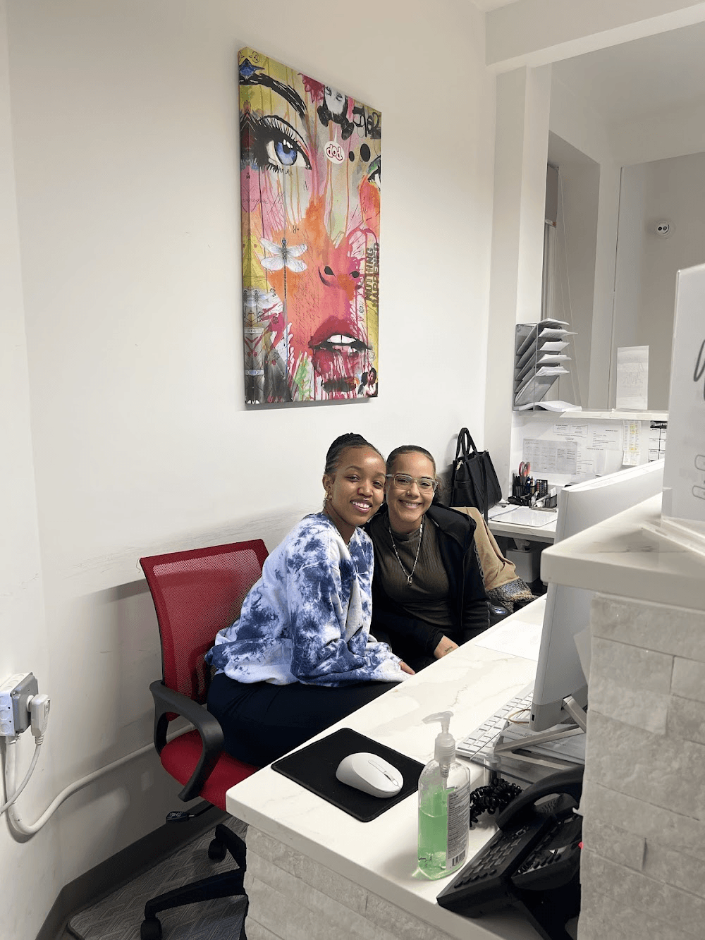 Downtown Podiatry Physicians team at the office