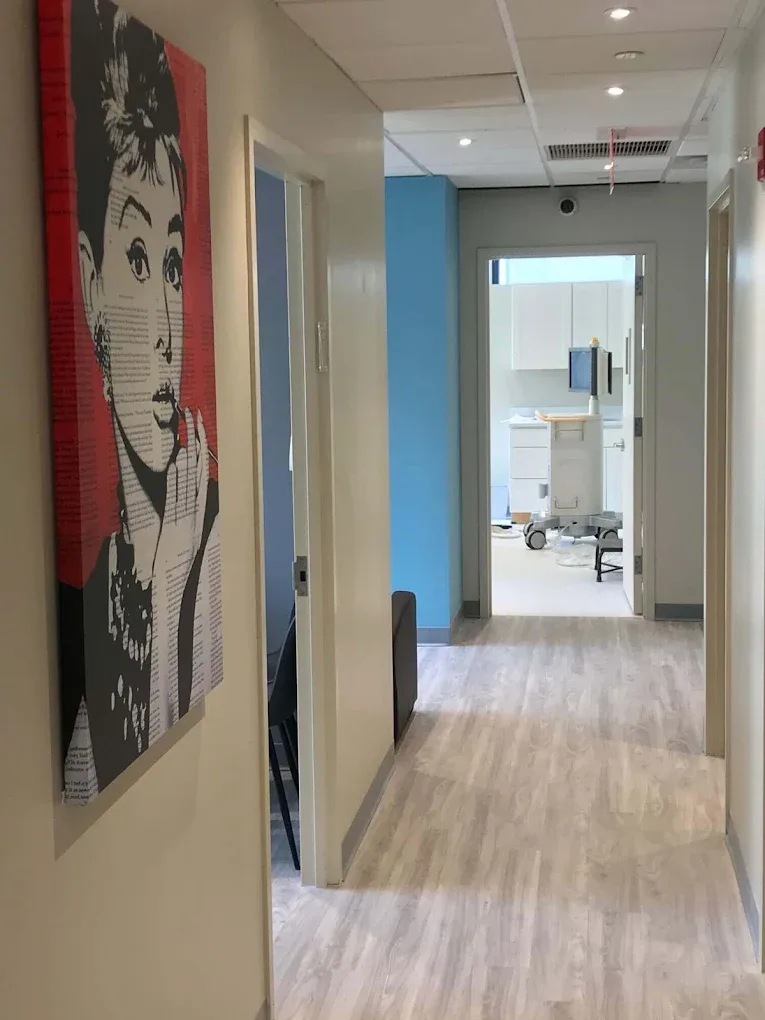 Downtown Podiatry office hallway